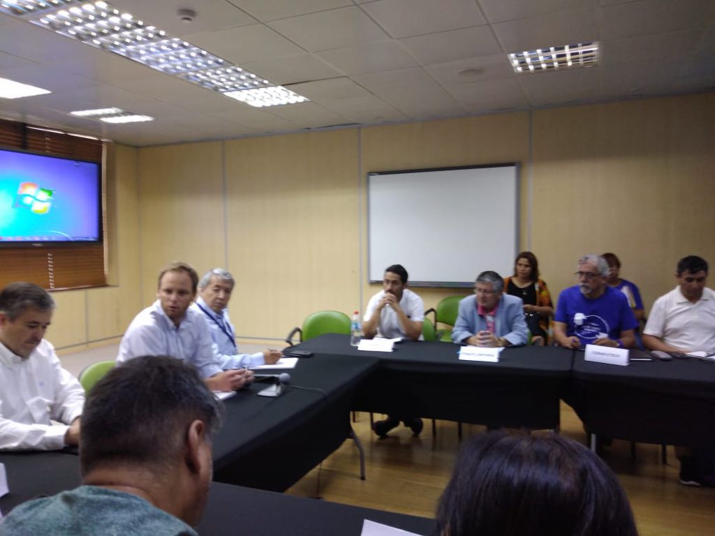 Reunión con el subsecretario de salud