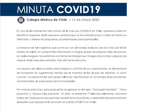 DOCUMENTO COLEGIO MÉDICO DE CHILE