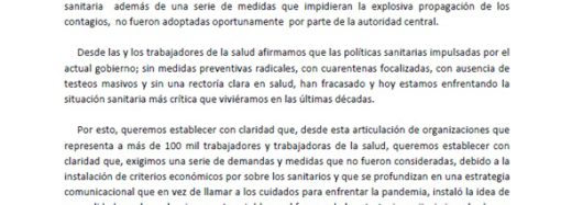 COMUNICADO SECRETARÍA DE SALUD