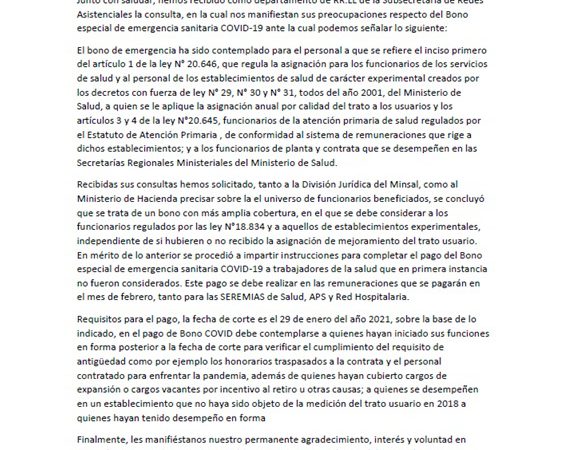 MINUTA BONO ESPECIAL COVID-19