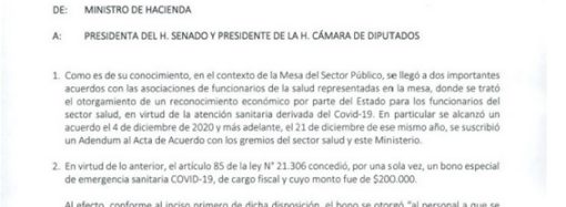 Oficio Ordinario N° 598