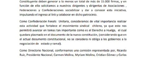 Apoyo Iniciativas populares Convención Constitucional