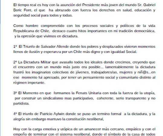 Palabras Reflexion Presidente Ricardo Ruiz 2022