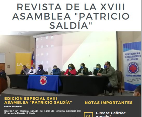 Revista Asamblea Nacional Patricio Saldia 2022