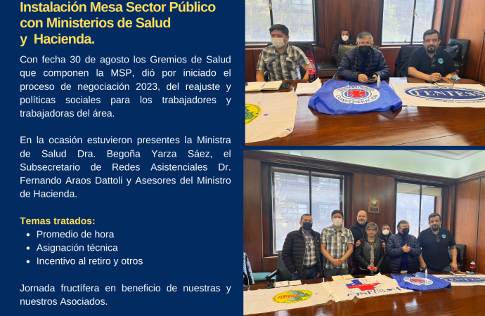 Mesa del Sector Publico 2022