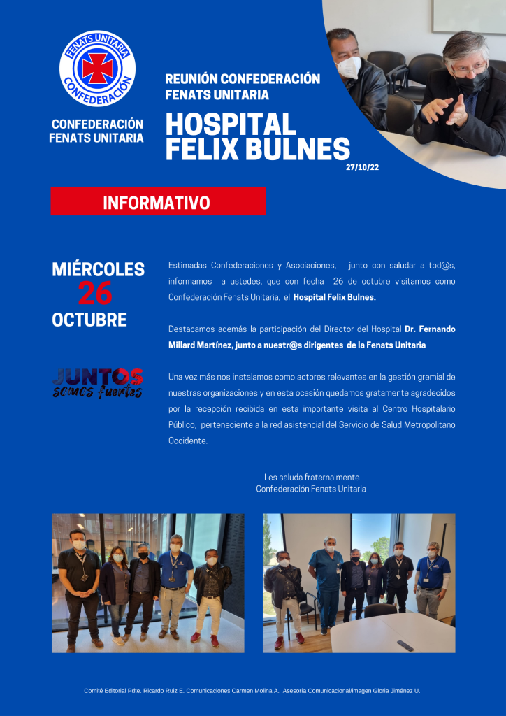 Visita a Hospital Felix Bulnes 2022