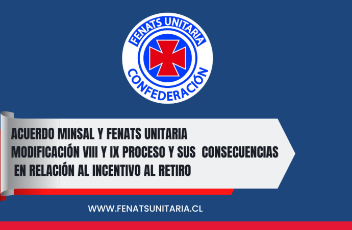 Acuerdo Minsal y Fenats Unitaria.