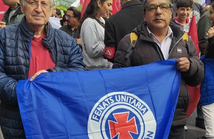 Presencia de la Confederación FENATS Unitaria Día del Trabajador: Celebración y Fortaleza Sindical