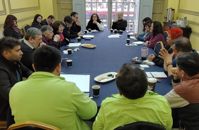 Organizaciones sindicales del Sector Público fortalecen coordinación en la CUT
