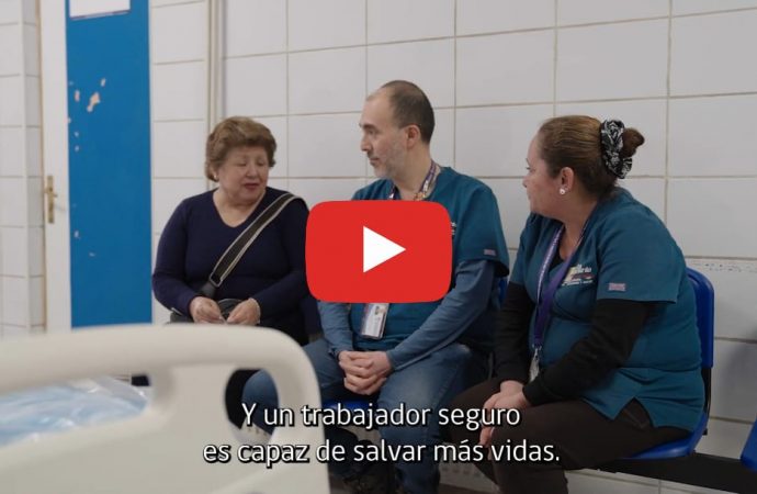 Confederación FENATS Unitaria adhiere a campaña “Respeta a quien te cuida”