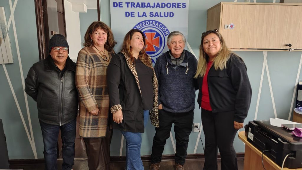 FENATS Unitaria recibe la visita de la DAP Maipú para abordar problemáticas sobre el estado de la administración de la Salud Pública