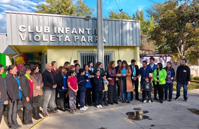 Inauguran “Club Escolar” en CESFAM Violeta Parra de Chillán como respuesta a problemática del cuidado de hijos de funcionarios/as