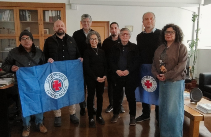 Fructífera reunión con autoridad del Instituto de Salud Pública para el fortalecimiento de los beneficios conquistados