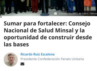 Sumar para fortalecer: Consejo Nacional de Salud Minsal y la oportunidad de construir desde las bases
