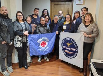 Reunión bilateral entre la Confederación FENATS Unitaria y FENASENF fortalece unidad sindical